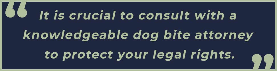 legal rights dog bite